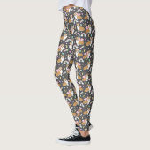 Corgi Unicorn Pastel Leggings - grijs (Links)