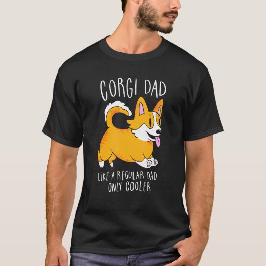 Corgi Vader Cute Puppy T-shirt (Voorkant)