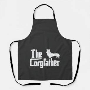 Corgi Vader de Corgfather Grappige Corgi Liefhebbe Schort