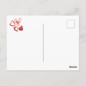 Corgi Valentijnsdag Gift Dog Briefkaart (Achterkant)