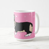 Corgi Valentijnsdag Koffiemok (Voorkant rechts)