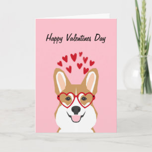 Corgi Valentijnse Kaarten Love - schattig hondje