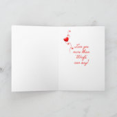 Corgi Valentijnskaart Kaart (Binnen)