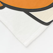 Corgi Valentines Day Gift Dog Lover Heart Fleece Deken (Hoek)