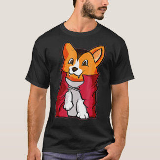 Corgi Vampire Cute Vampire Halloween T-shirt