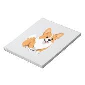 Corgi Vector Art Animal Modern Urban Graphic Huisd Notitieblok (Linkerzijde)