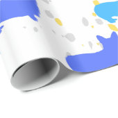 Corgi verjaardagsfeestje,  tekst cadeaupapier (Rol Hoek)