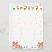 Corgi verjaardagsuitnodiging kaart (Achterkant)