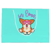 Corgi verliefd groot cadeauzakje (Achterkant)