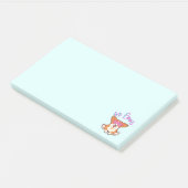 Corgi verliefd post-it® notes (Schuin)