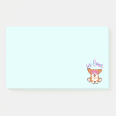 Corgi verliefd post-it® notes (Voorkant)
