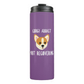 Corgi-verslaafde geneest niet thermosbeker (Voorkant)