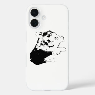 Corgi vertrouwen, altijd aan iPhone 16 hoesje