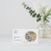 Corgi Visitekaartje (Staand voorkant)