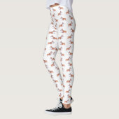 Corgi vluchtsumie-patroon leggings (Links)