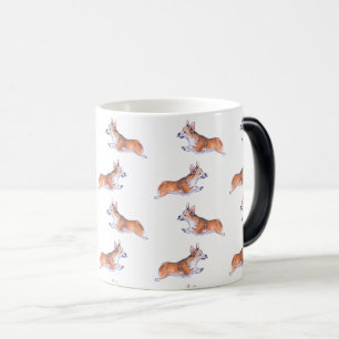 Corgi vluchtsumie-patroon magische mok