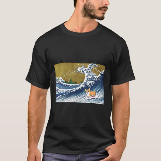 Corgi Voor Corgi Billen Hond T-shirt (Voorkant)