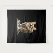 Corgi Wandkleed (Voorkant (horizontaal))