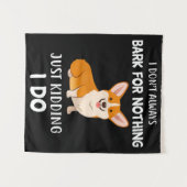 Corgi Wandkleed (Voorkant (horizontaal))