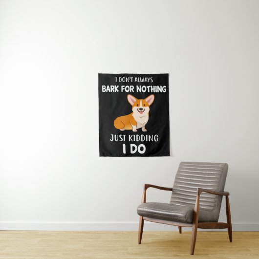 Corgi Wandkleed (In situ)