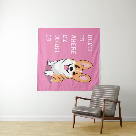 Corgi Wandkleed (In Situ (horizontaal))