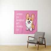 Corgi Wandkleed (In situ)