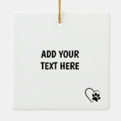 Corgi Waterverf Ornament Aanpassing Beschikbaar (Achterkant)