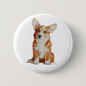 Corgi welsh puppy button (Voorkant)