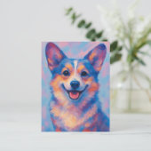 Corgi Wenskaart Briefkaart (Staand voorkant)