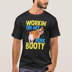 Corgi werkt aan mijn bork kontje Schattige Corgi H T-shirt