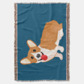corgi-werpmantel deken (Voorkant Verticaal)