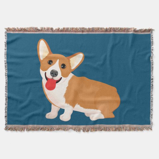 corgi-werpmantel deken (Voorkant)