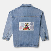 Corgi winter denim jacket (Achterkant)