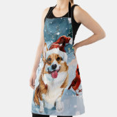 Corgi Winter Wonderland Christmas Joy Schort (Insitu)