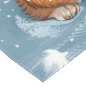 Corgi Winter Wonderland Christmas Joy Tafelkleed (Gekanteld)