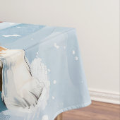 Corgi Winter Wonderland Christmas Joy Tafelkleed (Voorbeeld)