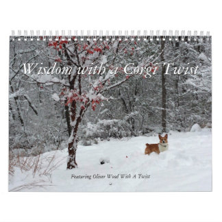 Corgi Wisdom Calendar Kalender
