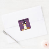 Corgi Witch Halloween Stickers (Envelop)