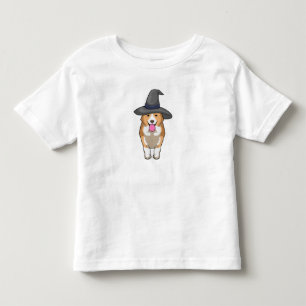 Corgi Witch Kinder Shirts