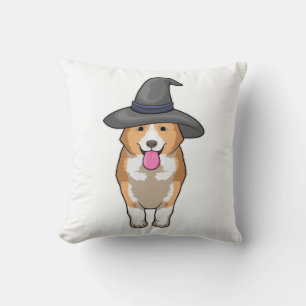 Corgi Witch Kussen