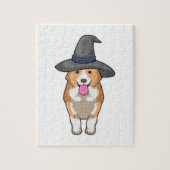 Corgi Witch Legpuzzel (Verticaal)