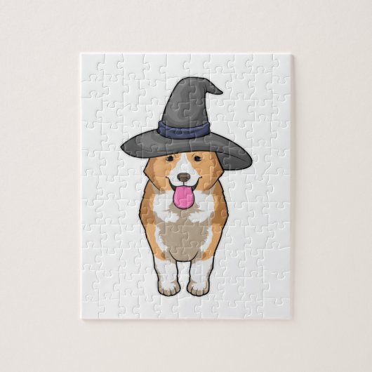 Corgi Witch Legpuzzel (Verticaal)