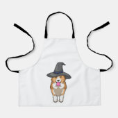 Corgi Witch Schort (Voorkant)