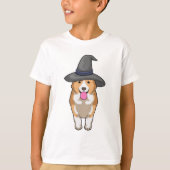 Corgi Witch T-shirt (Voorkant)