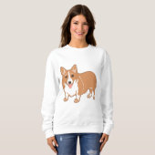 Corgi Women's Sweatshirt (Voorkant volledig)