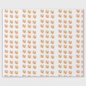 Corgi Wrapping Paper Cadeaupapier (Vlak)