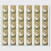 Corgi Wrapping Paper Cadeaupapier (Vlak)