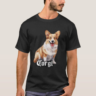 Corgi x Welsh Corgi Dog T-shirt