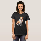Corgi x Welsh Corgi Hond T-shirt (Voorkant volledig)