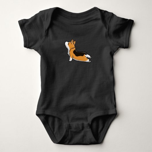 Corgi Yoga Romper (Voorkant)